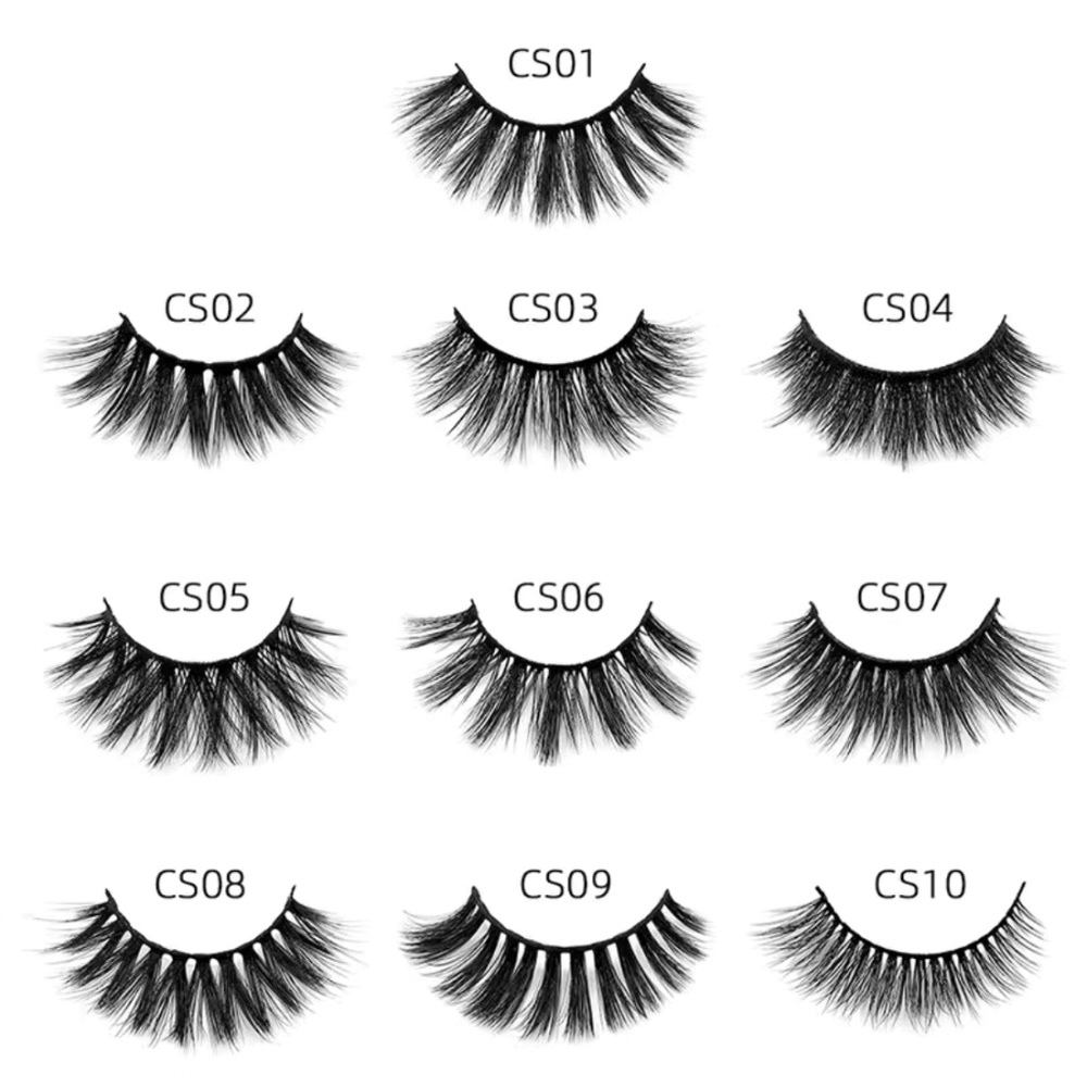 3d Faux Mink Lashes Natural Look Fluffy Eyelashes